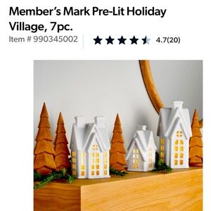 Member’s Mark Pre-Lit Holiday Village